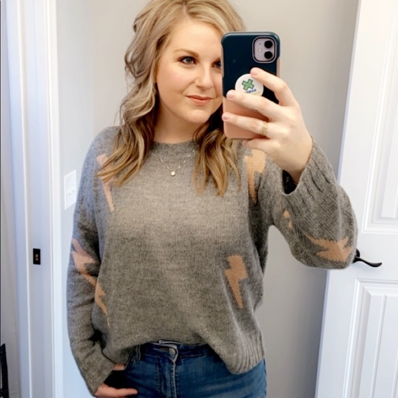 Time to Bolt Knit Sweater Vici - Picture 2 of 6